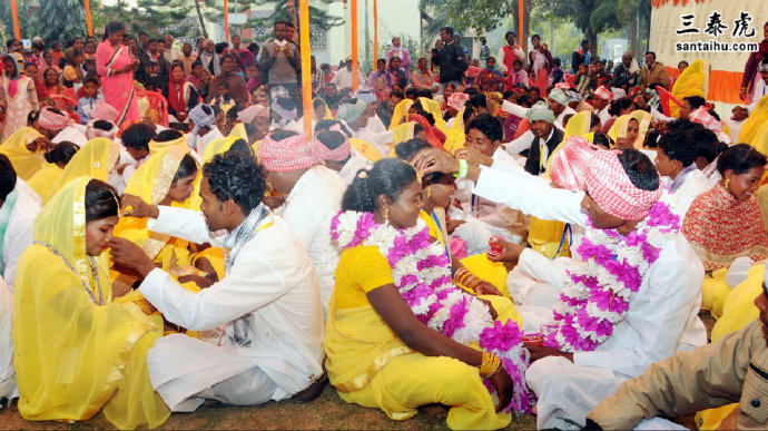 印度集体婚礼