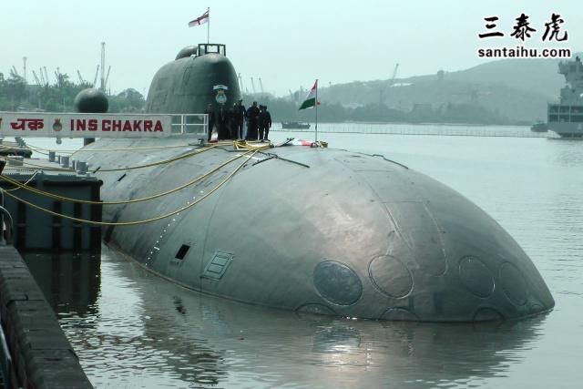 印度海军装备的“查克拉”号潜艇（原俄罗斯阿库拉级）