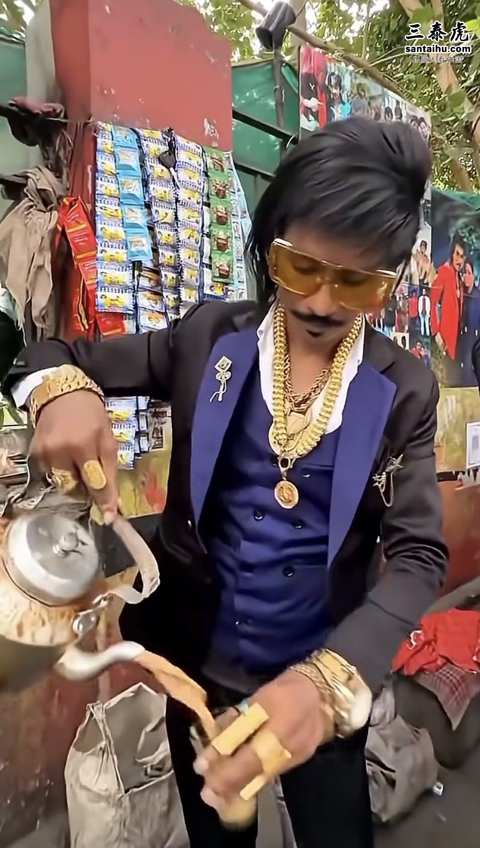 印度街边奶茶
